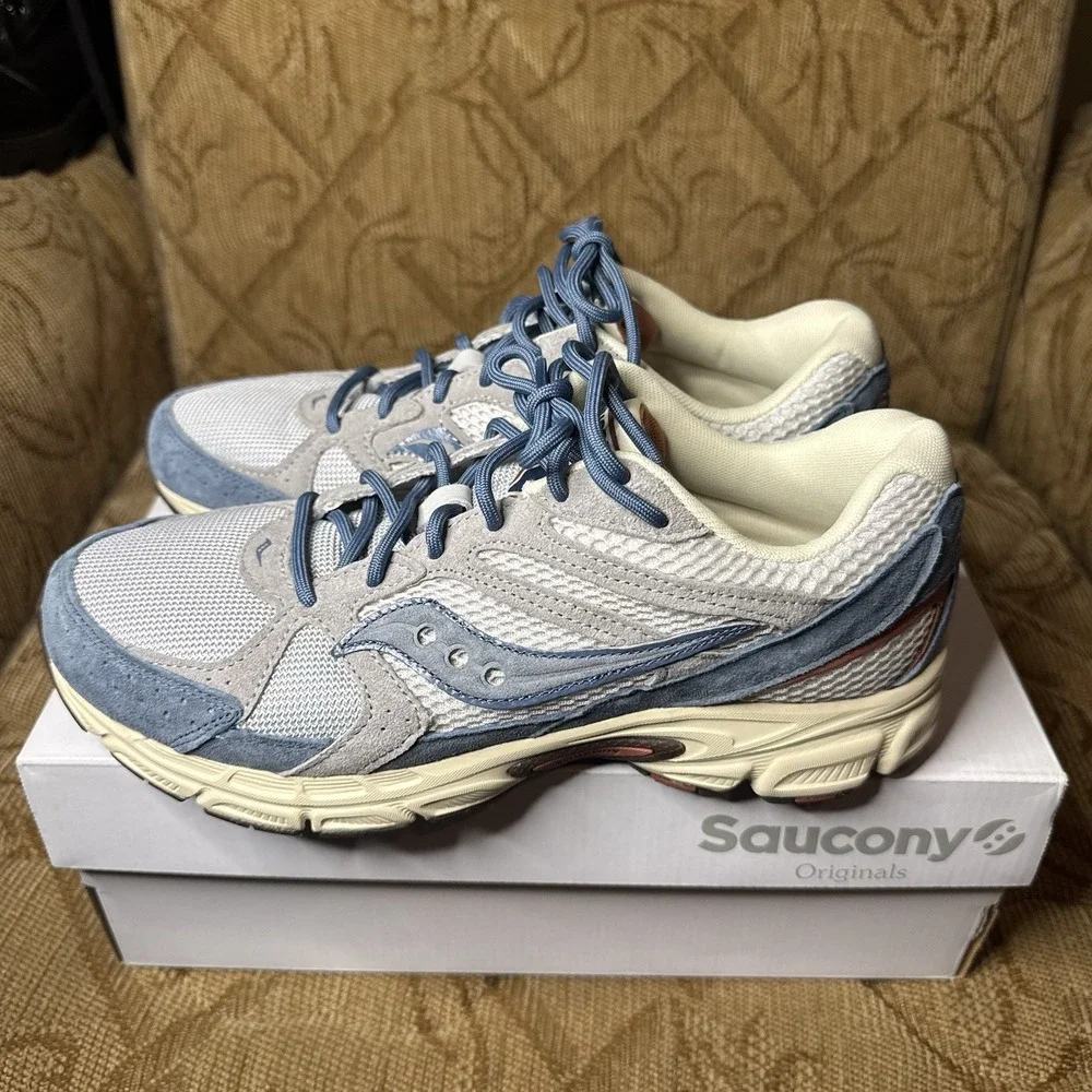 Saucony GRID Ride Mellinium Running Shoes‎ Mens Size 8.5 Retro Sneakers Venice